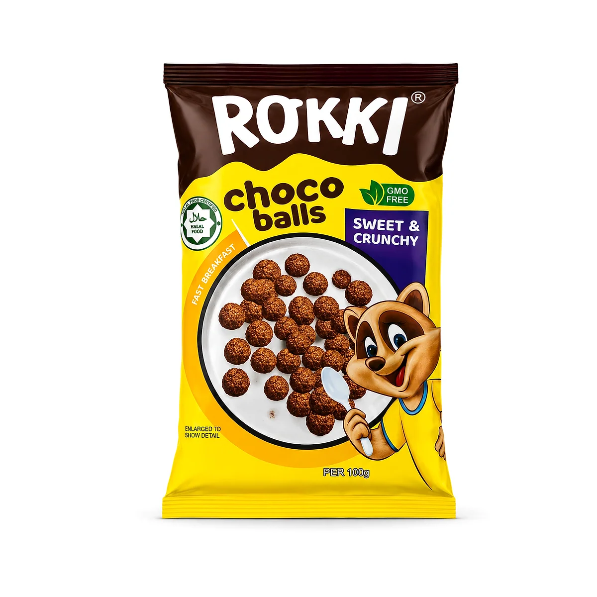 Готовый завтрак "Rokki" choco balls 200 гр